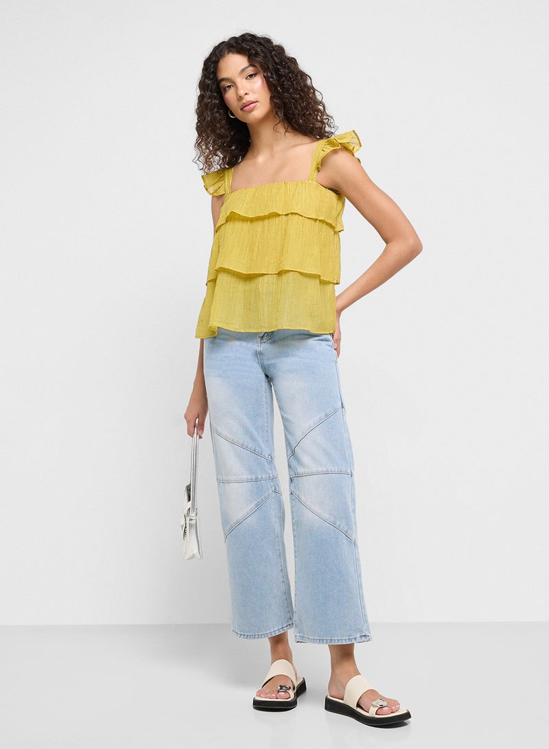 Ginger High Rise Barrel Jeans  - Image 2