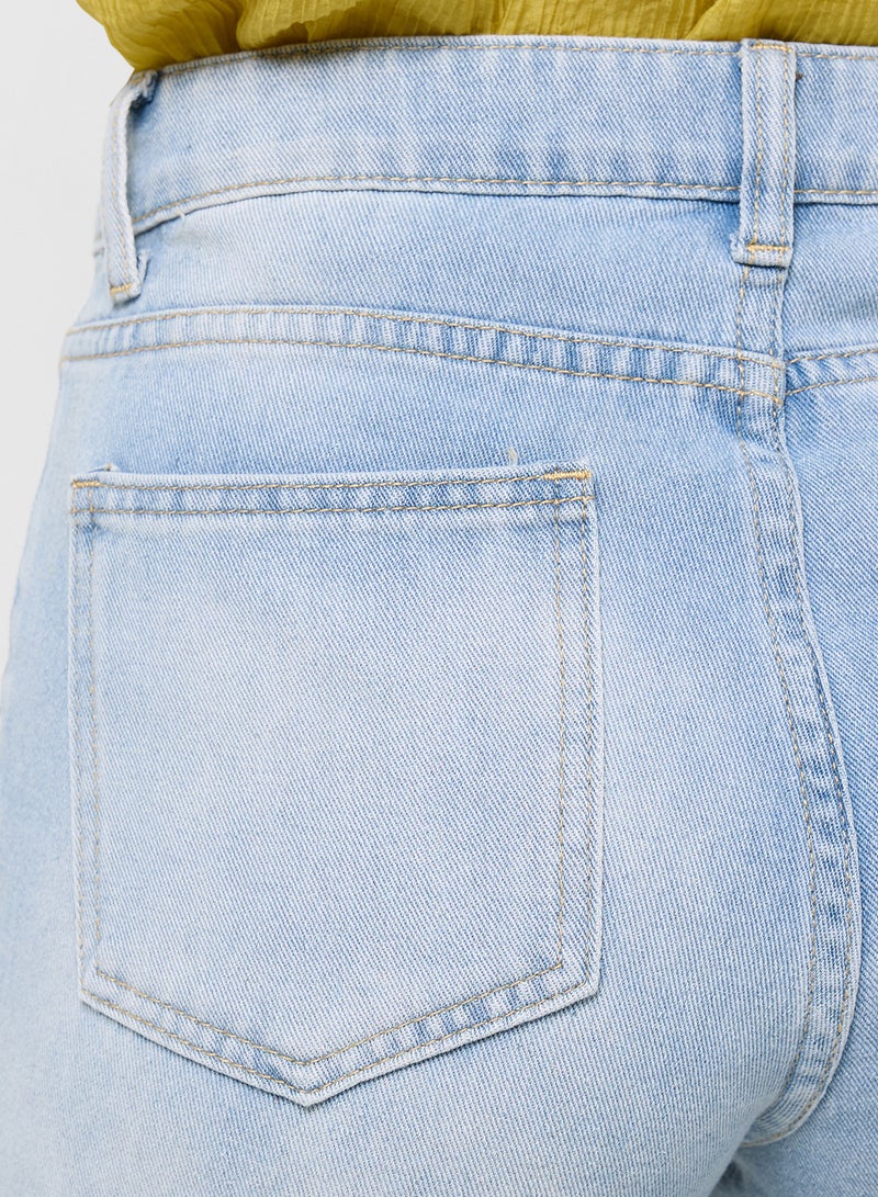 Ginger High Rise Barrel Jeans  - Image 5