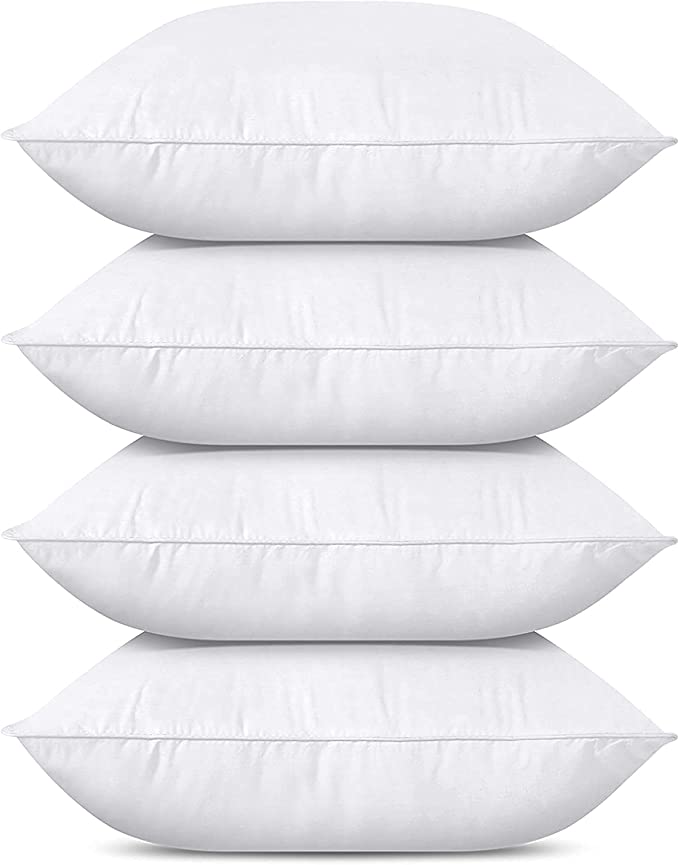 Maestro Cushion Filler Polythene outer fabric, 700 grams hollow fiber filling, Size: 65 x 65, White - Image 4