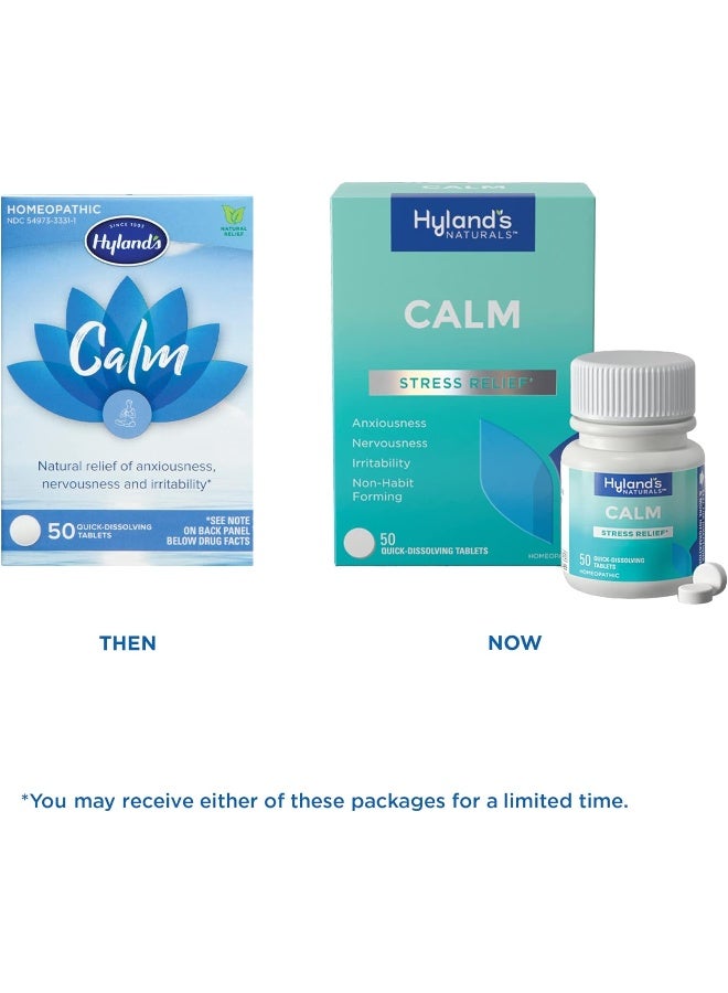 Hyland's Hyland's Homeopathic Anxiety and Stress Relief Supplement  - Image 2