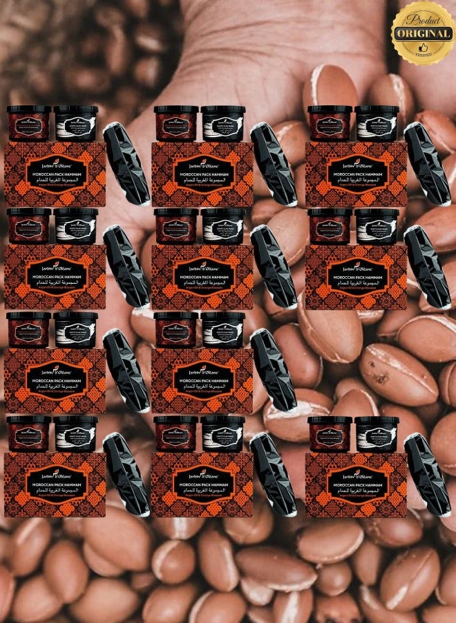 Jarden 11 Pieces Moroccan Pack Hammam Argan Oil And Orange Blossom - Image 1