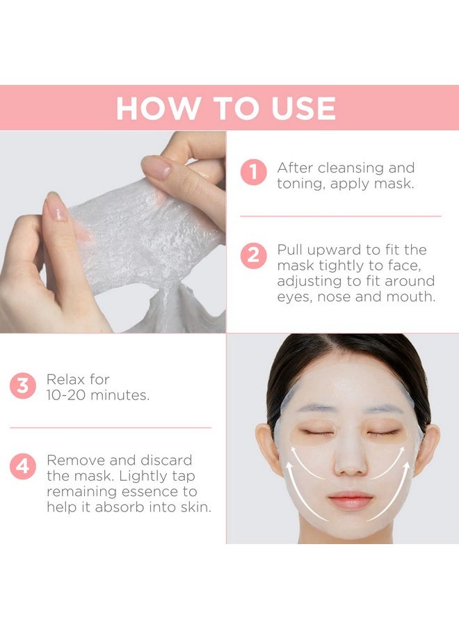MEDIHEAL Mediheal Official Best Korean Sheet Mask - Collagen Essential Face Mask 10 Sheets Lifting and Firming For All Skin Types Value Sets  - Image 5