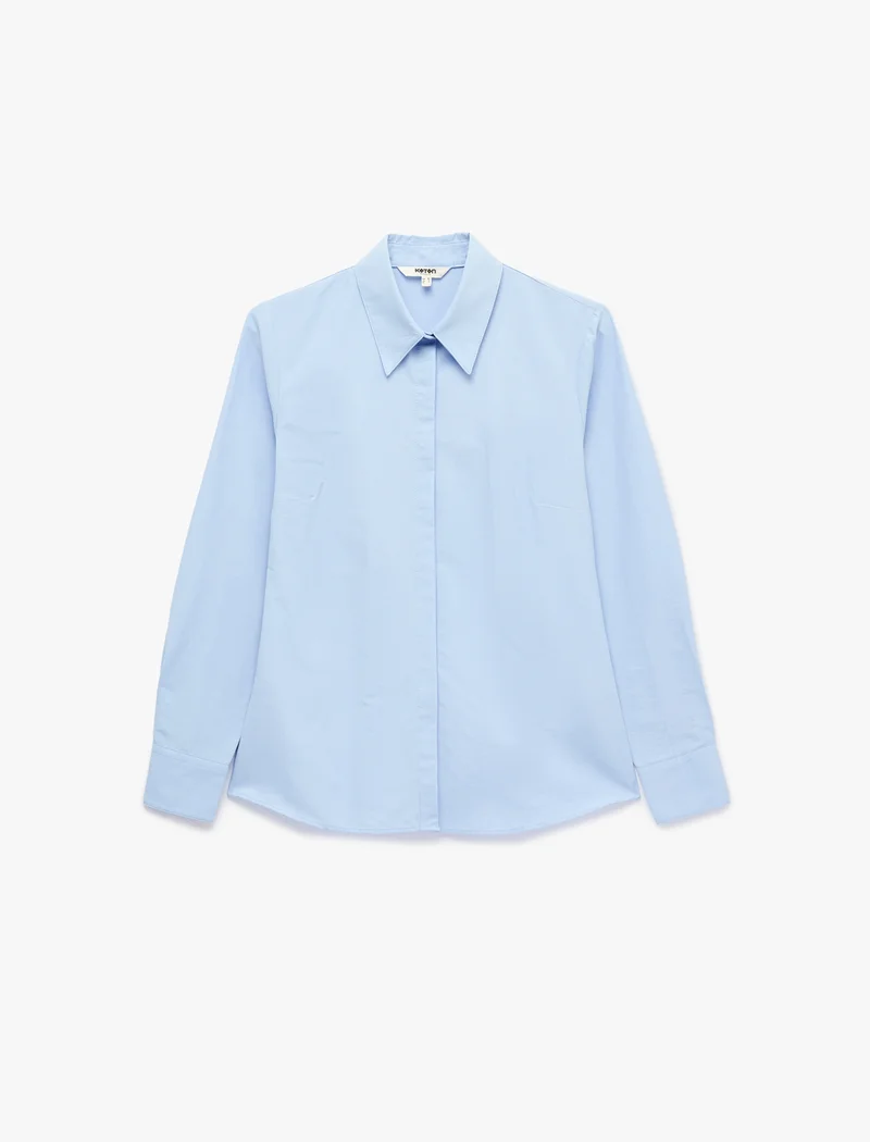 كوتون WOMEN SHIRTS LS BSC
