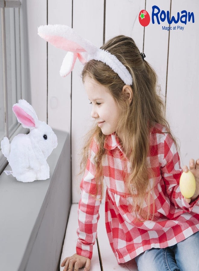 Rowan Fuzzbuzz Huggable Cuddly Hopper Jumping Rabbit Stuffed Toy, Soft Toys for Kids, Cute Plushies Purple, Multicolour, 3Y+ | Soft Plush Toy for Kids | Cute, Safe & Gift-Frie - Image 4