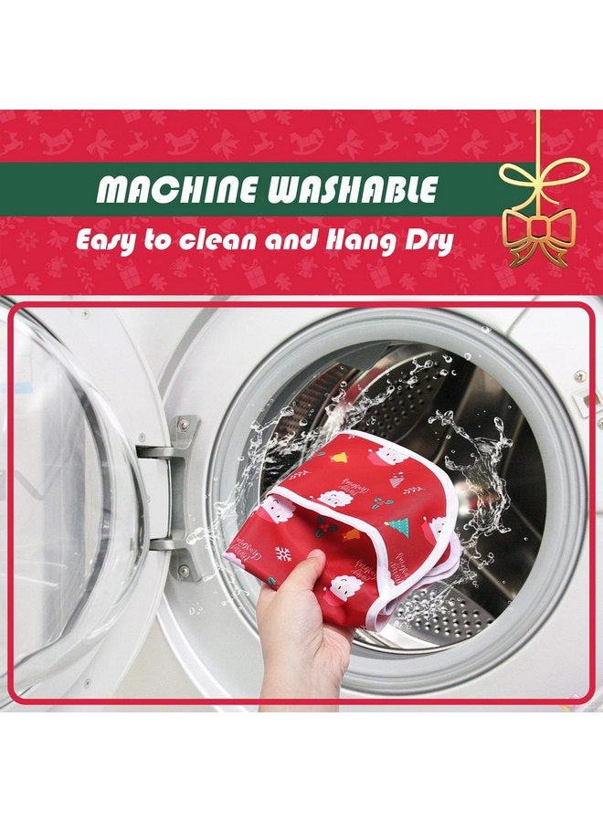 ليتل ديم سوم طقم مريلة تغذية الأطفال من Little Dimsum، مكون من قطعتين، مع إغلاق قابل للتعديل، للأطفال الصغار، مع جيب كبير (من 6 إلى 36 شهرًا) - Image 4