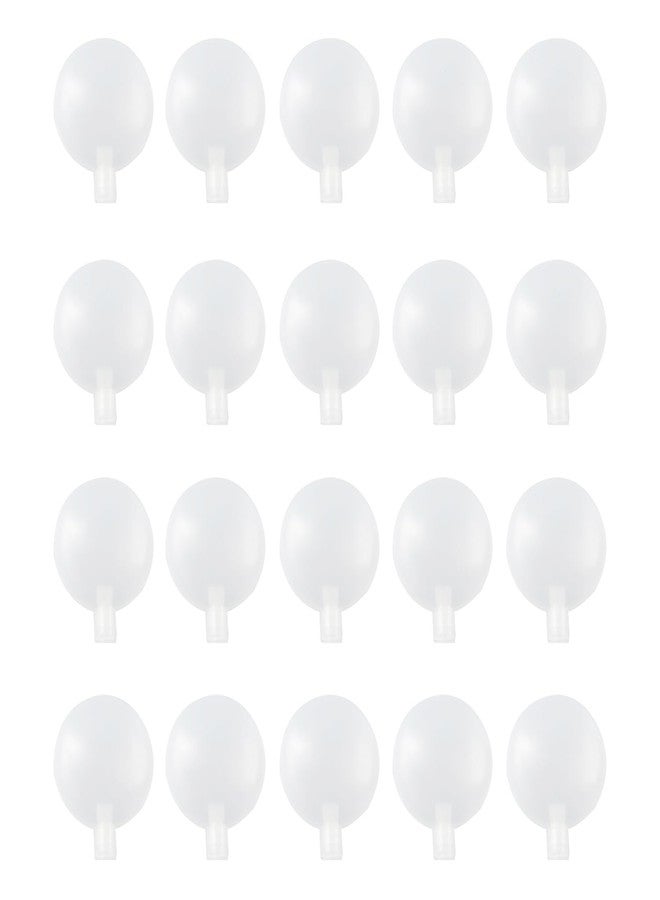 Pro Bamboo Kitchen 20PCS 50MM Noise Makers Transparent DIY Plush Toy Accessories Pet Interactive Squeaking Sounds Airbag Squeeze Plastic Toys Plug-in Replacements for Dog Training - Image 1