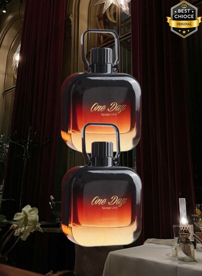 Reyane Tradition 2 Pieces One Day Savage Love Perfume For Men 100ml EDP - Image 1