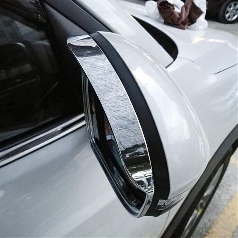 DEMULAX Rearview Mirror Eyebrow Rain Shield for Hyundai Tucson - Image 4
