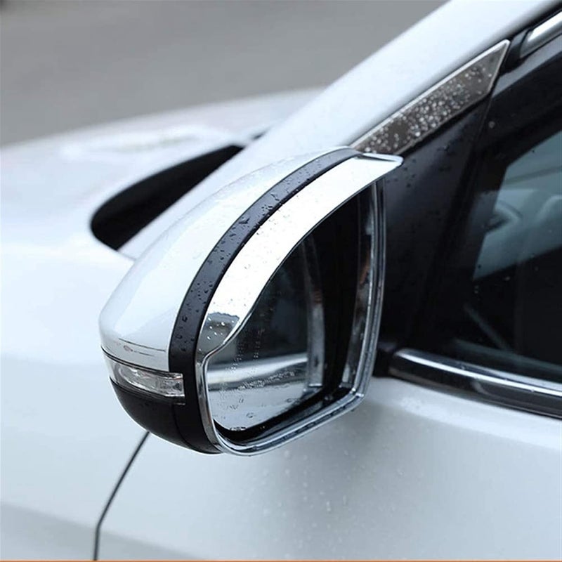 DEMULAX Rearview Mirror Eyebrow Rain Shield for Hyundai Tucson - Image 5