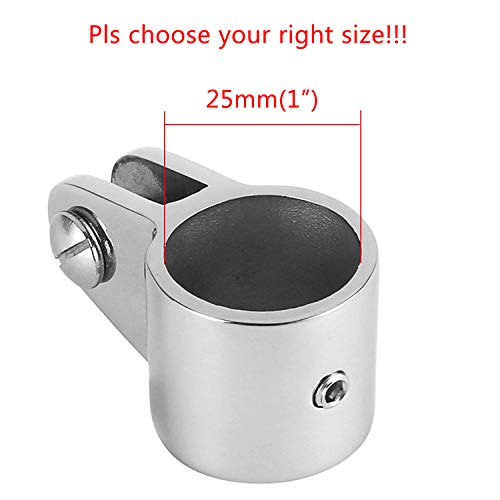 NRC&XRC 316 Bimini Top Jaw Slide, 2 PCS Marine Boat Hardware Fitting Stainless Steel 1" 25mm - Image 2