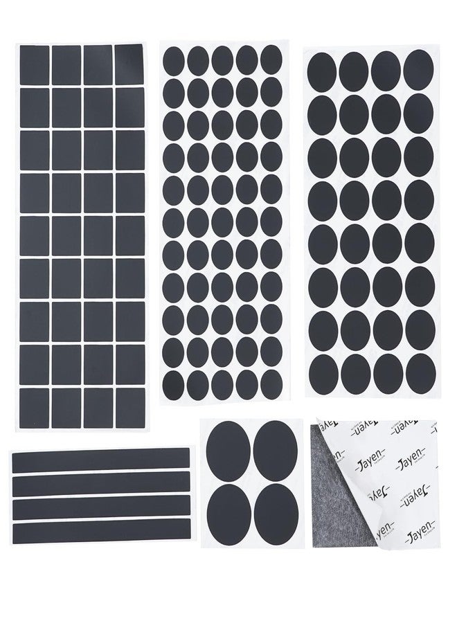 Jayen 132 Pcs Non Slip Self-Adhesive Silicone Cuttable Furniture Pads, Anti-Sliding Anti-Scratch Rubber Floor Protectors for Any Furniture and Appliances - Matte - Image 1