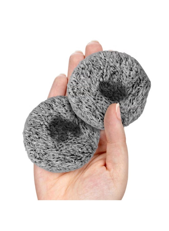 Magnitone London MAGNITONE Swipes 100% Microfibre Bamboo Makeup Remover Pads 6 Pack - Image 4