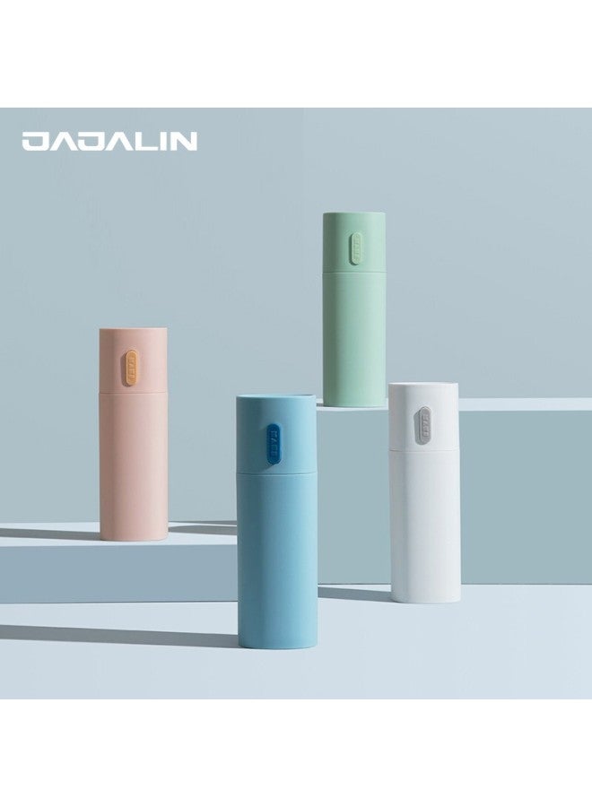 JAJALIN Jajalin Travel Toothbrush Storage Box, Simple Nordic Portable Toiletry Cup Set, Mouthwash Cup, Toothbrush Cup, Random Color - Image 2