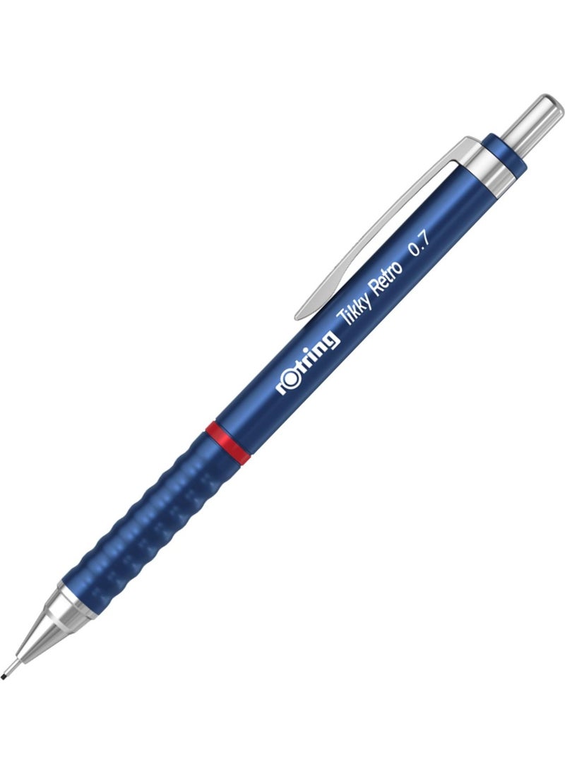 Rotring قلم حبر جاف روترينج تيكي ريترو ميتاليك متعدد الاستخدامات برأس 0.7 