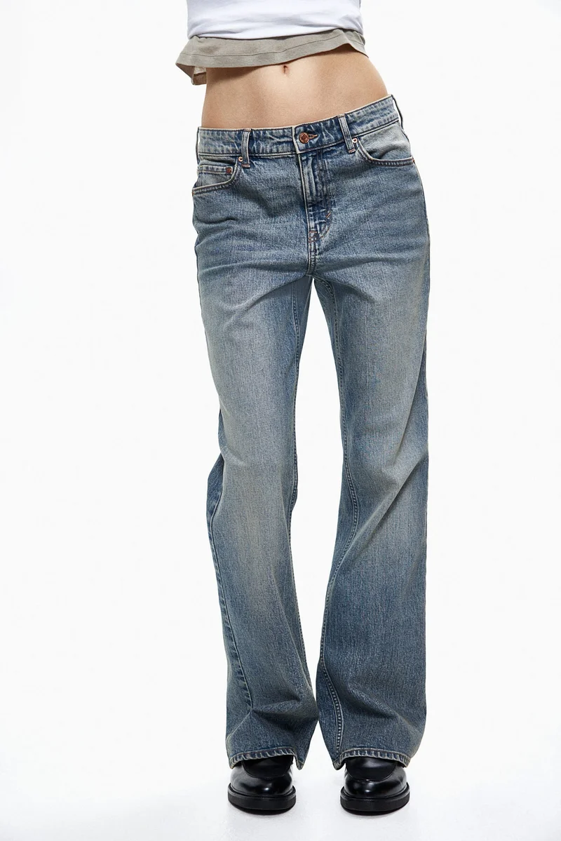 H&M Bootcut High Jeans
