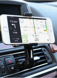 Totulife Aligator Clip Style Mobile Car Holder - Black  - Image 4