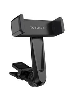 Totulife Aligator Clip Style Mobile Car Holder - Black  - Image 1