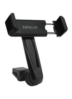 Totulife Aligator Clip Style Mobile Car Holder - Black  - Image 2