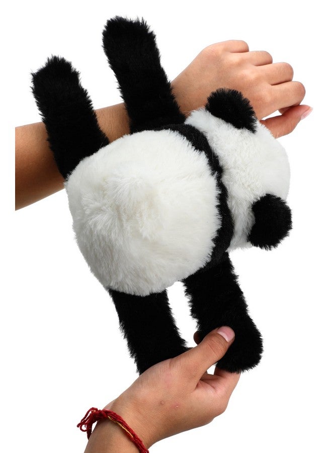 Webby Plush Panda Slap Bracelet For Party Favors | Hug Animal | Stuffed Animals | Huggers Slap Bracelets Plush Toy | Christmas Birthday Gift Party Surprise For Kids And Adults  - Image 2