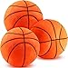 Harrycle 3 Pcs Basketball Plush Pillows 87 Stuffed Basketball Throw Pillows Toys Soft Fluffy Sports Ball Room Decors for Boys Kids Teens Boys Girls Bedroom Decorations Birthday Gifts - Image 2