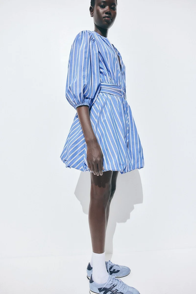 H&M Bubble-hem dress