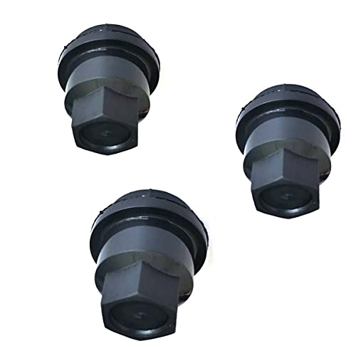 FainWan 20PCS Black Lug Nut Covers Cap Set 15661036 Compatible with Chev-rolet S10 Blazer G-M-C Sonama - Image 3