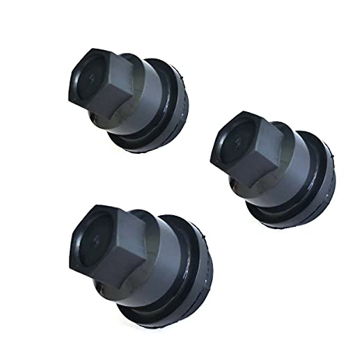 FainWan 20PCS Black Lug Nut Covers Cap Set 15661036 Compatible with Chev-rolet S10 Blazer G-M-C Sonama - Image 4