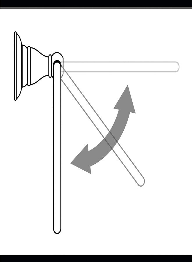 DELTA FAUCET 79646-OB Windemere Wall Mounted Towel Ring in Oil Rubbed Bronze - Image 5