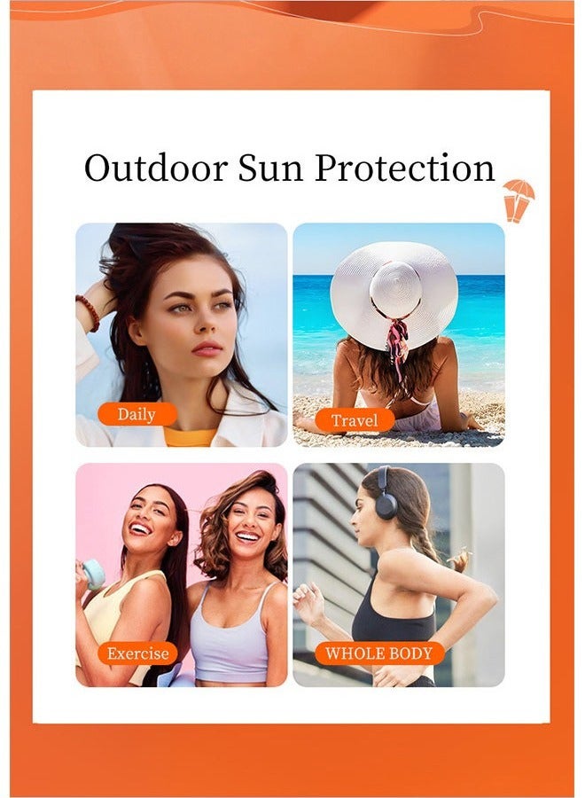 MAYCHEER SPF90+ Sunscreen Cream - Matte Foundation Moisturizing Sunblock- Body Whitening Long Lasting UV Protector Sunscreen Moisturizing Solar Blocker Waterproof Skin Care 60g - Image 5