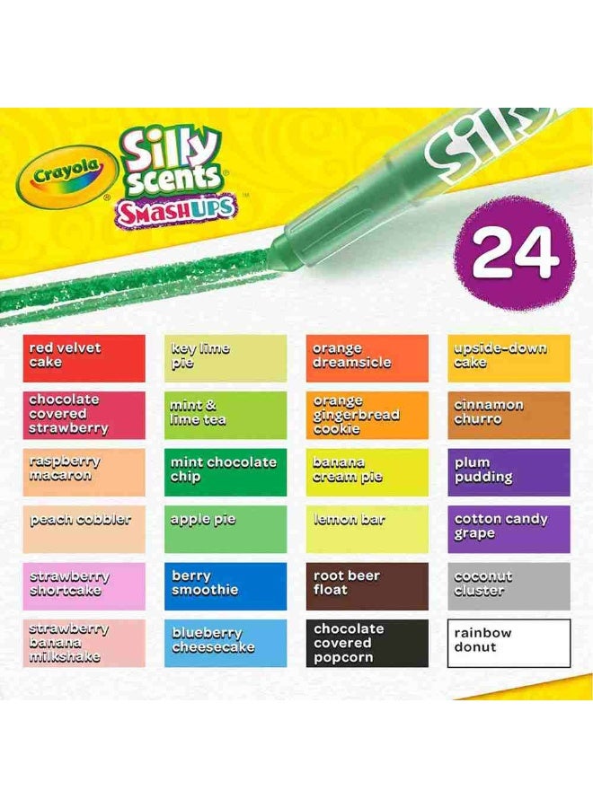 Crayola ألوان سيللي سينتس سماش أبس ميني تويستابلز (24 قطعة) - Image 2
