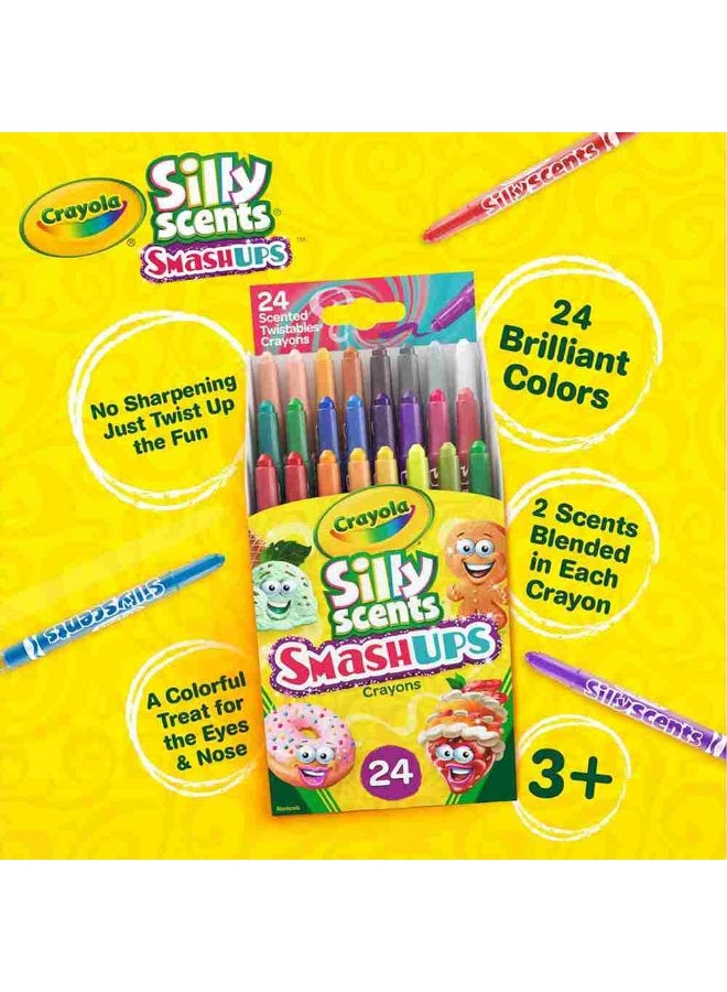 Crayola ألوان سيللي سينتس سماش أبس ميني تويستابلز (24 قطعة) - Image 3