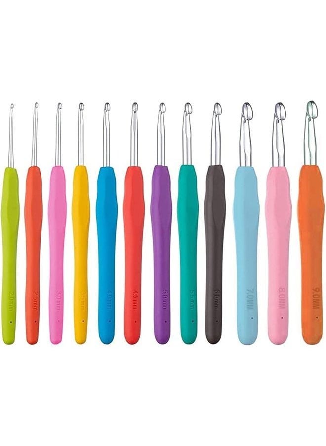 Crochet Hook Set 12pcs - Image 1