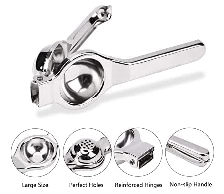PARSE PERSONAL CARE Duck Heavy Steel Lemon Squeezer with Bottle Opener Food Grade Stainless Steel Set of 1 Silver - Image 2