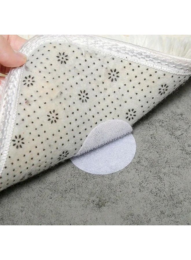 20pcs White Strong Self Adhesive Fastener Dots Stickers Anti Slip Hook And Loop Tape For Bed Sheet Sofa Mat Carpet - Image 4