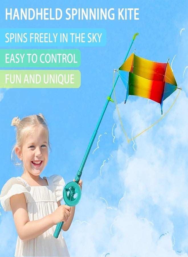 Lovisun Effortless Rotating Kite with Telescopic Fishing Rod – Easy Launch, Stable Flight, Flies High & Low in Level 3 Winds - Image 2