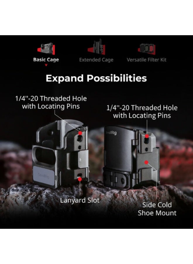 SmallRig Multifunctional Filter Kit for DJI Osmo Pocket 3 5122 - Image 5