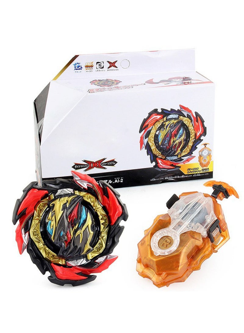 لعبة جيروسكوبية في صندوق لعبة جيروسكوبية قتالية مع قاذفة(نار/B191-01 مع 184 قاذفة)