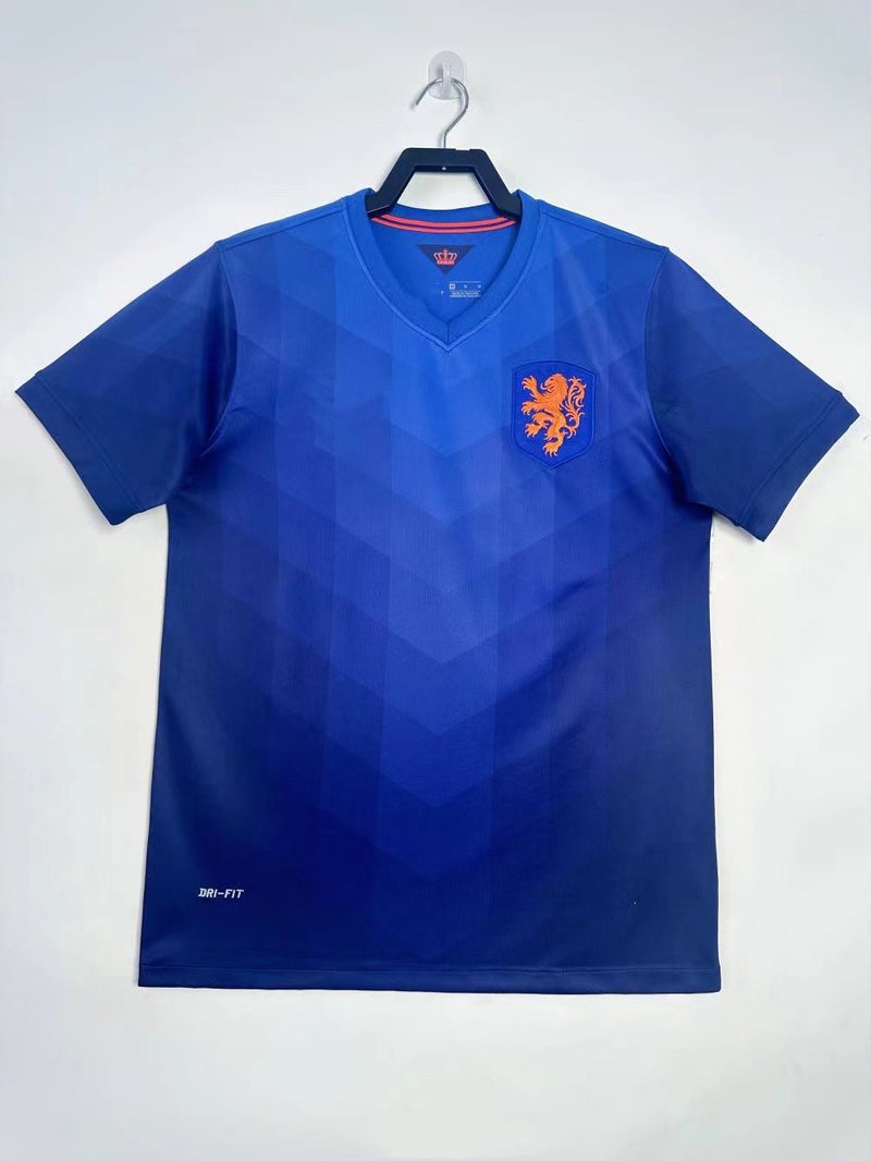 Retro National Team Classic Jersey Germany Netherlands Spain Italy England Home And Away Football Jersey - Image 1
