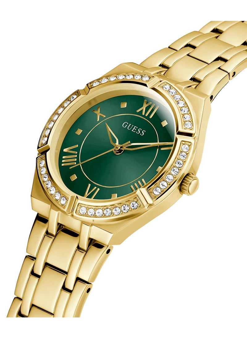 GUESS ساعة يد نسائية من الستانلس ستيل بعقارب دائرية الشكل GW0033L8 - 36 ملم  - Image 2