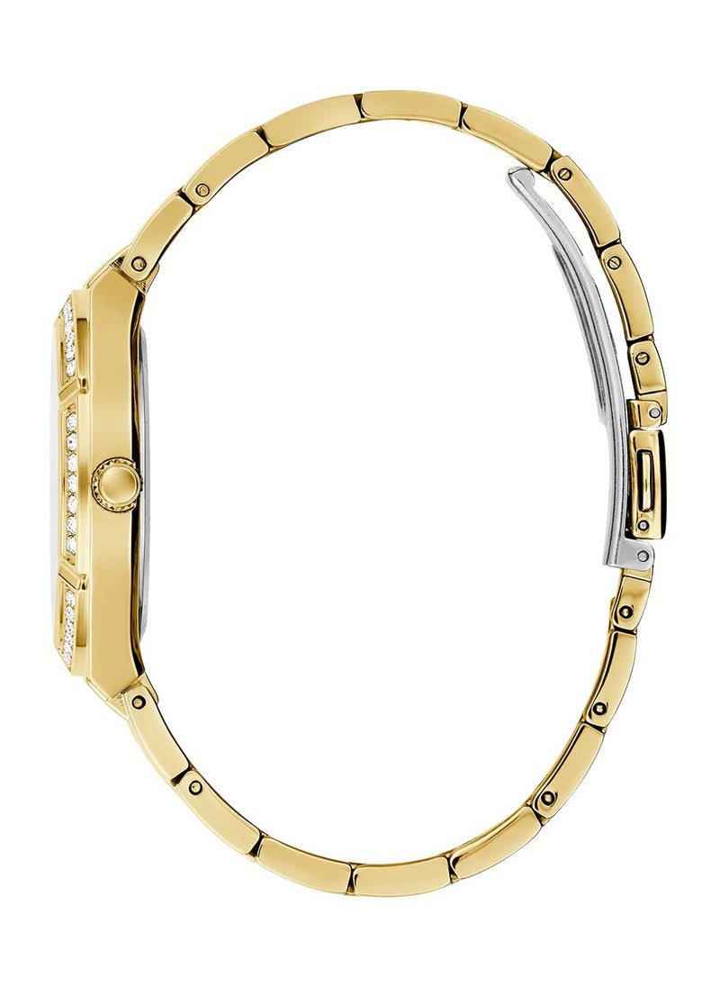 GUESS ساعة يد نسائية من الستانلس ستيل بعقارب دائرية الشكل GW0033L8 - 36 ملم  - Image 5