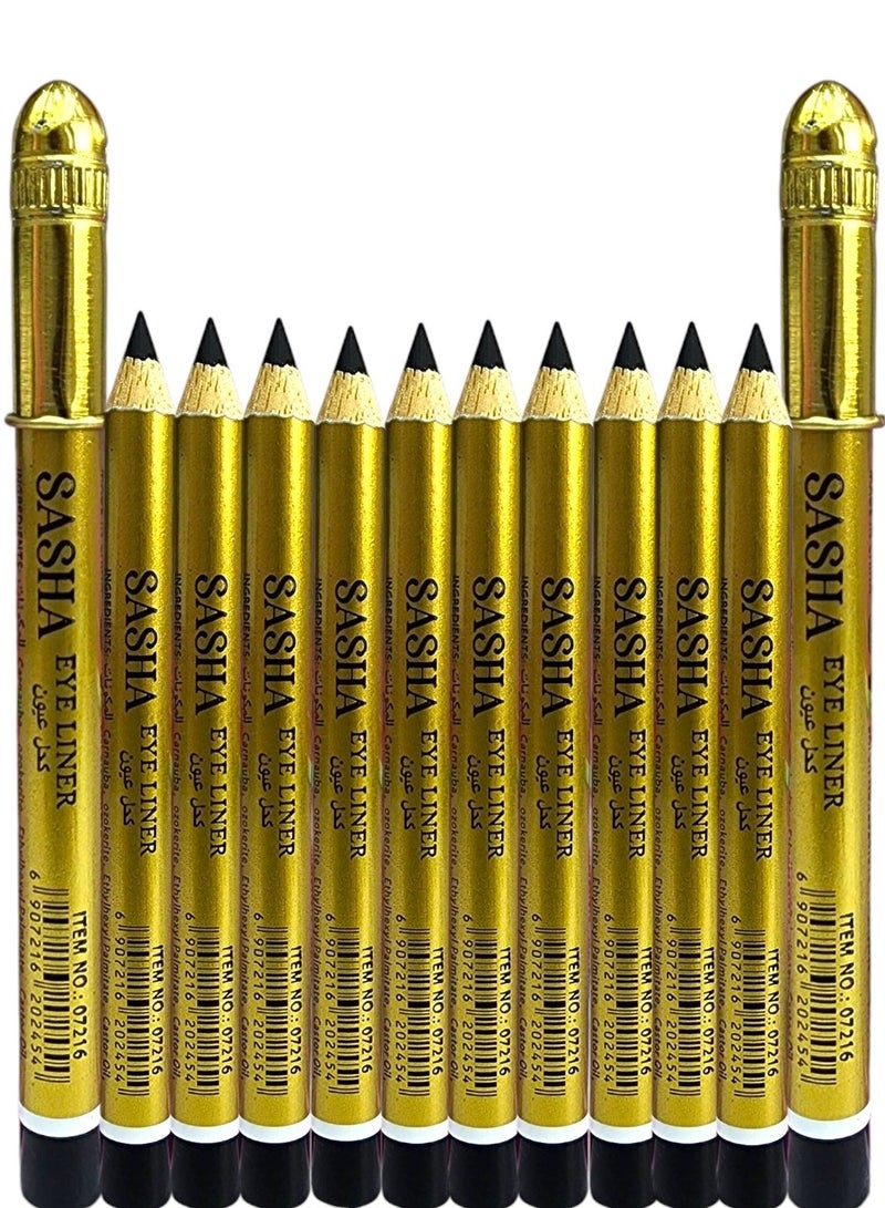 Sasha Eye Liner Pen Of 12 Pieces - Image 1