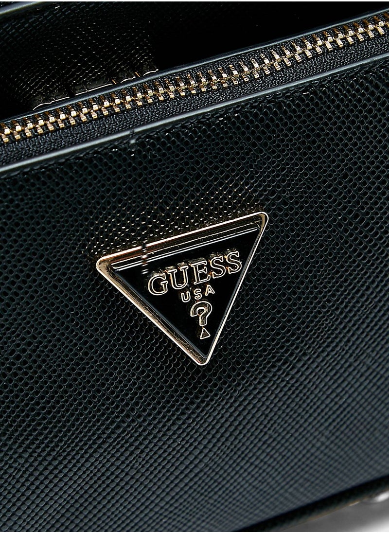 GUESS - Noelle Double Pouch Crossbody Bag - Image 1