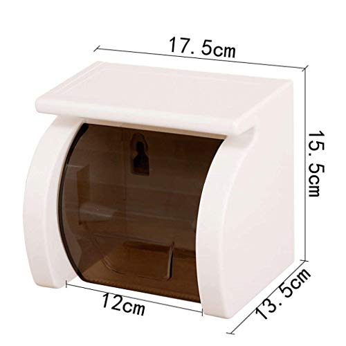 Zeinwap Magic Sticker Series Toilet/Tissue Paper Holder with Mobile Rack Standard Size (Pack of 1) - Image 3