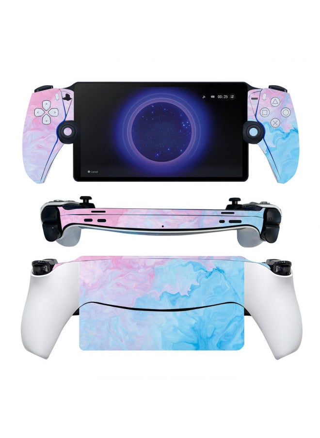 Generic PS Portal Sticker Game Machine Body Sticker Protective Film Handheld Machine Pain Sticker PS5 Portal Skin-Color:TN-Portal-0063  - Image 1