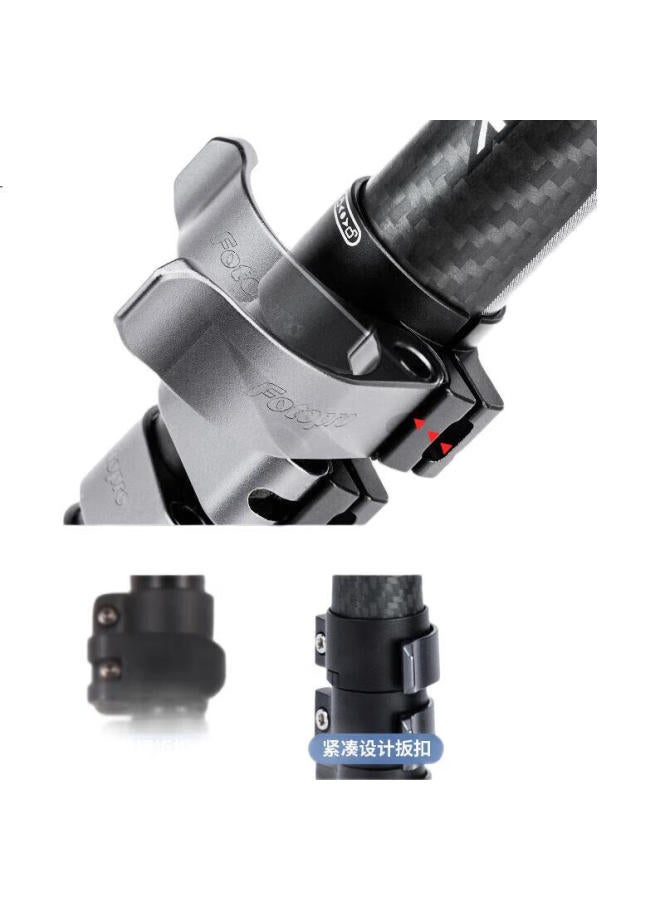 Fotopro Flylite+42Q Compact Portable Travel Panoramic Gimbal Carbon Fiber Tripod - Image 3