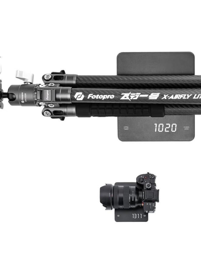 Fotopro Flylite+42Q Compact Portable Travel Panoramic Gimbal Carbon Fiber Tripod - Image 1