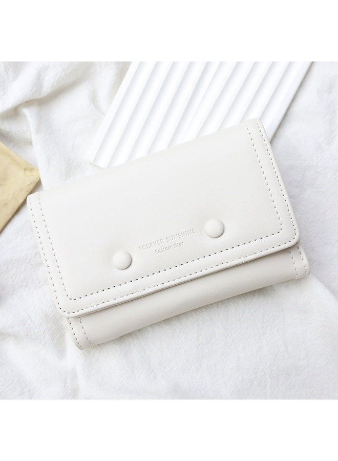 Mark Fairwhale New Multi Slot Three Fold Large Capacity Card Bag Lntegrated Multi Functional Wallet 