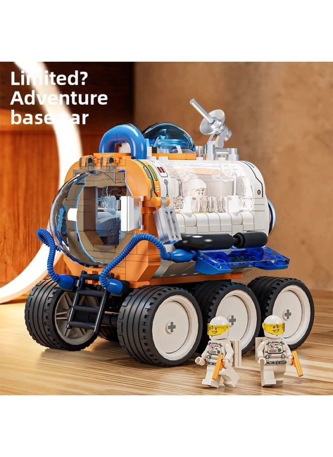 null - Star Product Rocket Building Blocks Assembled Toys Assembled Compatible With Lego Building Blocks A Generation Of 81002-Color:[Exquisite Gift Box] Q Edition Space Exploration Space Shuttle - Image 1
