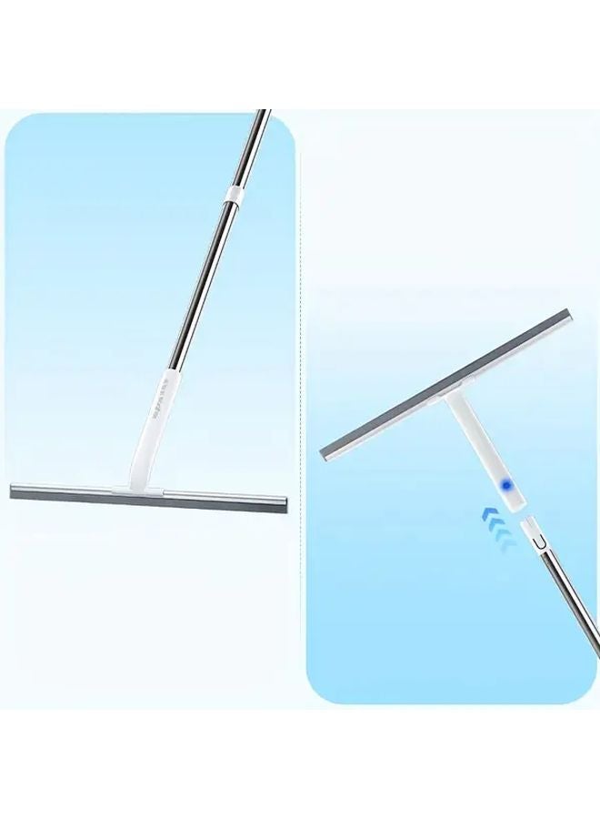 Heavy Duty 40cm Floor And Window Squeegee Stainless Steel Ergonomic Handle - Image 5