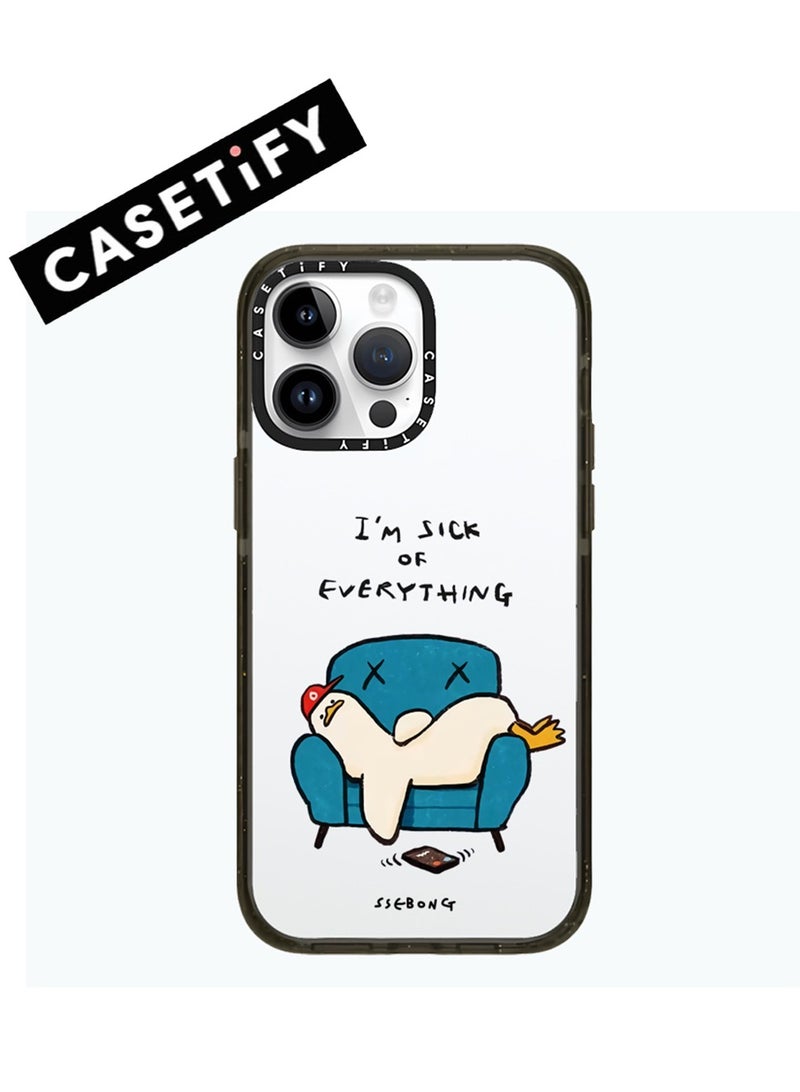 Reclining Duck - iPhone 15 Pro Max Case